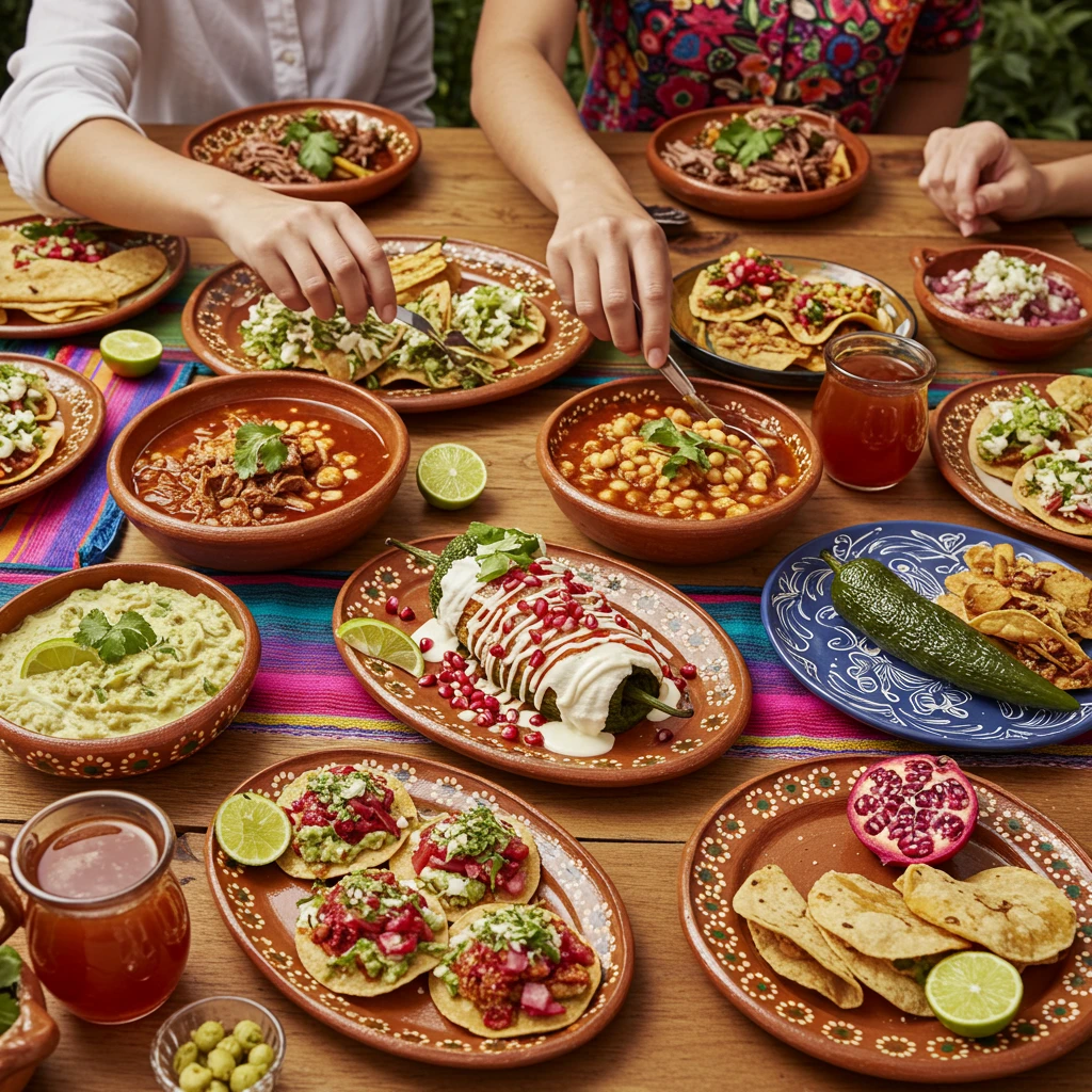 imagen de platillos mexicanos