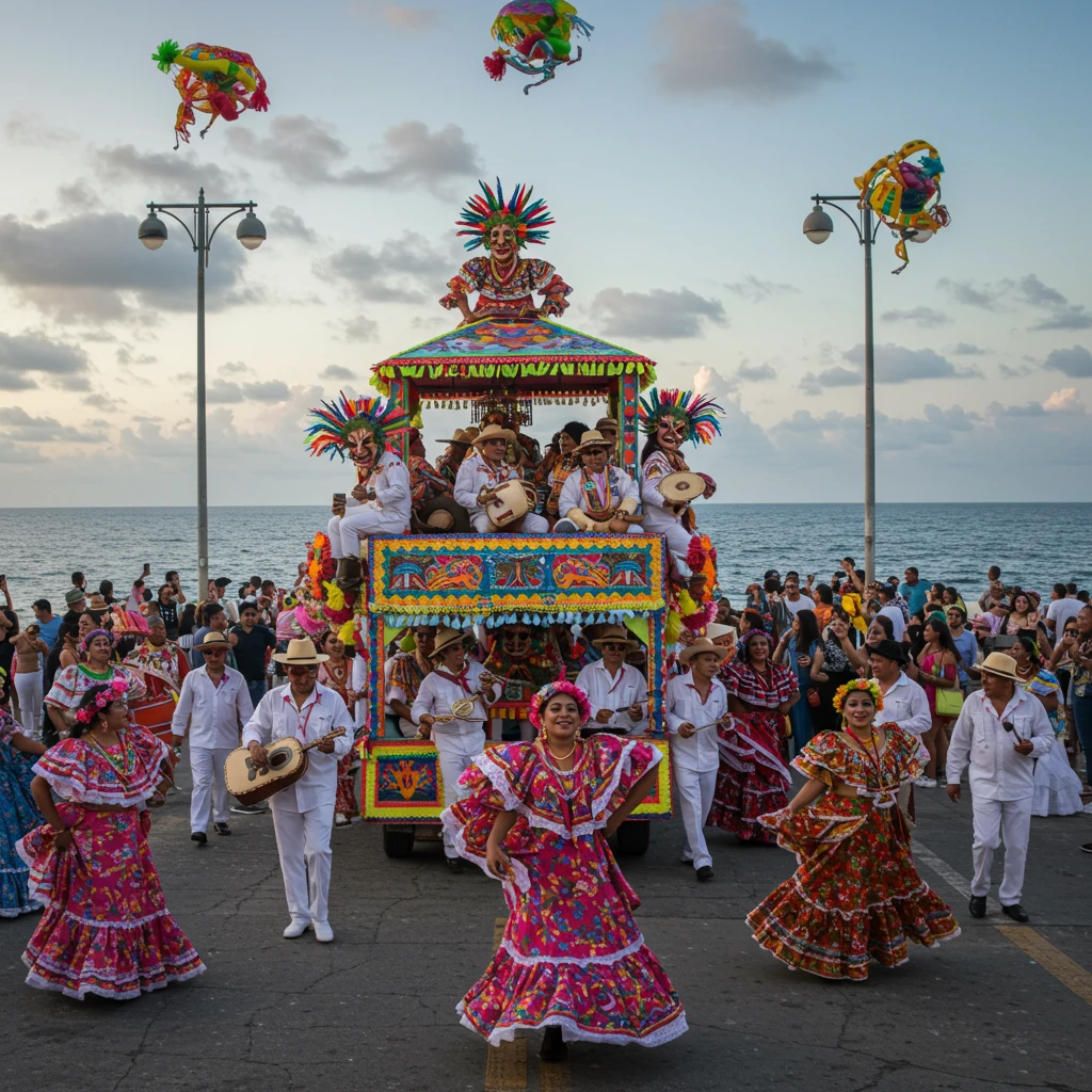 Desfiles del dia de carnaval de veracruz imagen