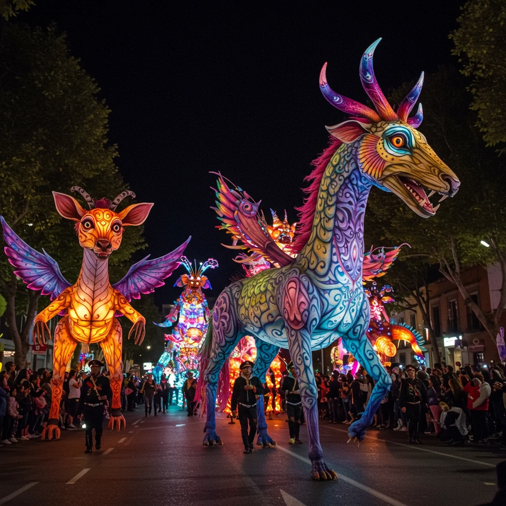 desfile de alebrijes imagen