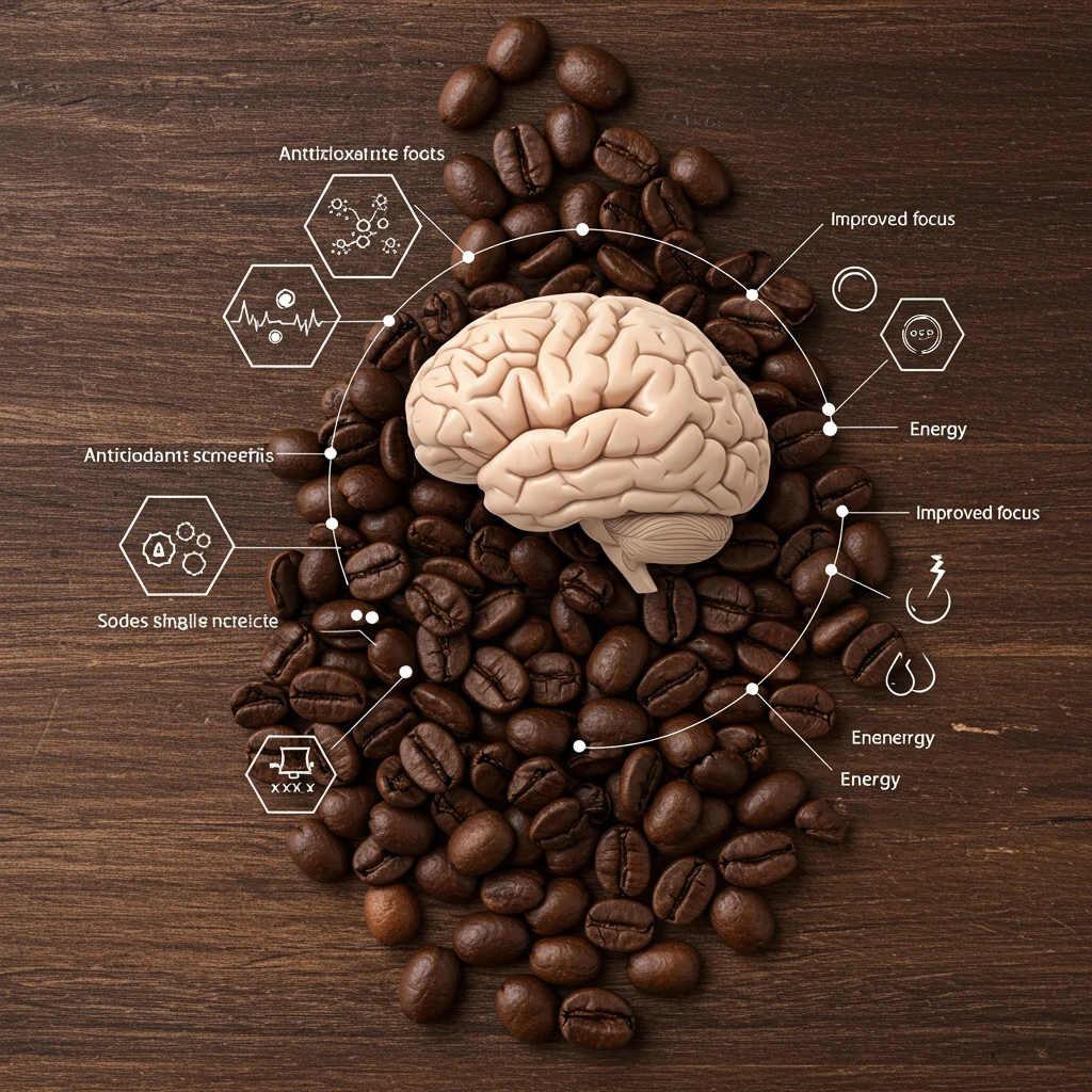 imagen de granos de cafe