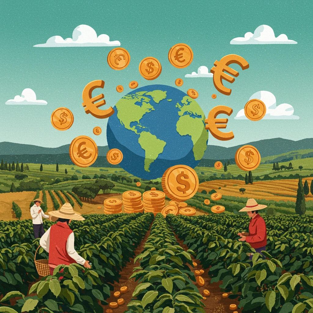 imagen de campo de café