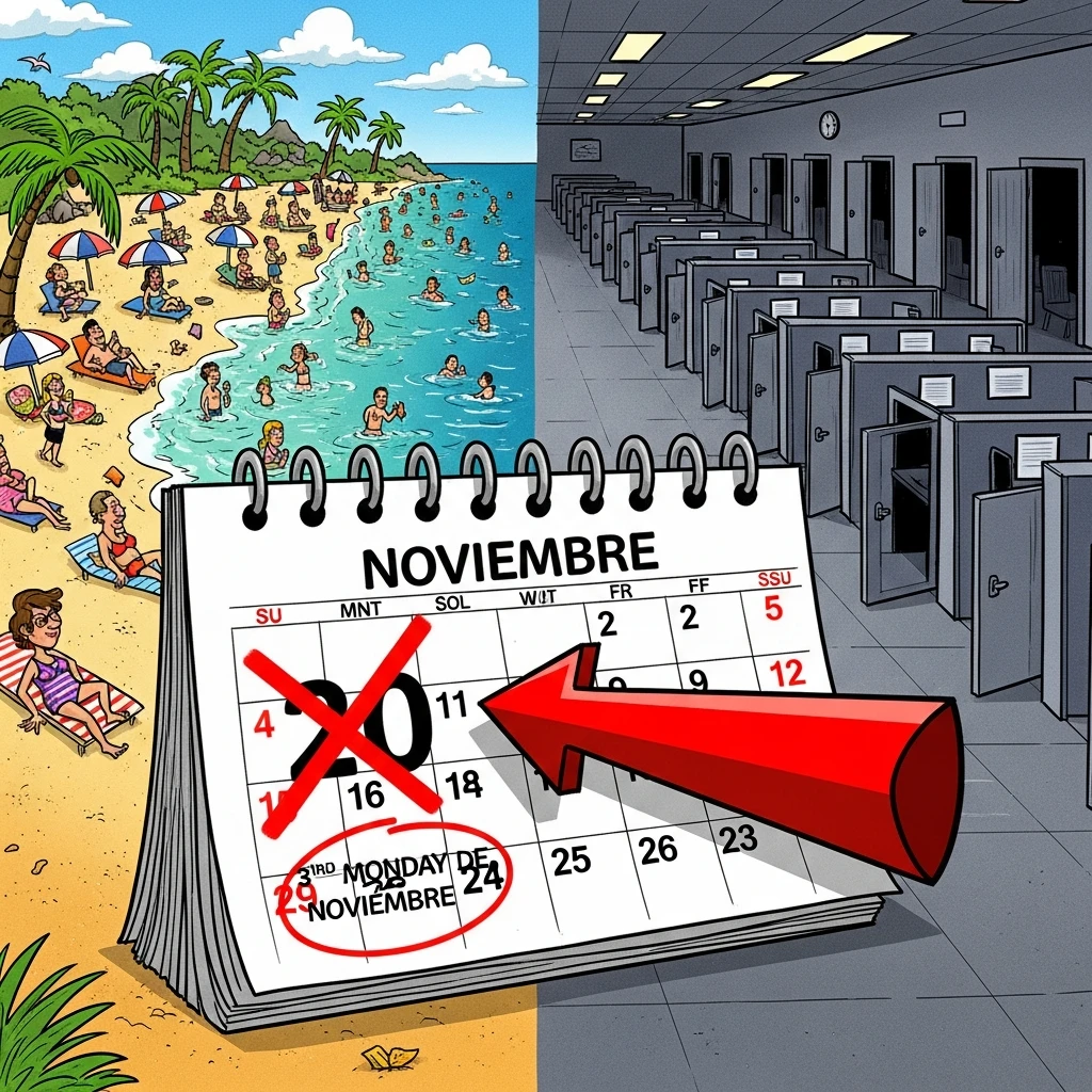 20 de noviembre es feriado